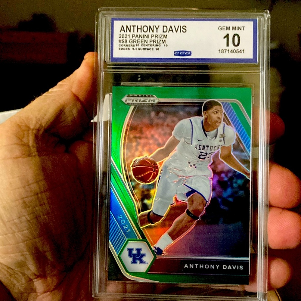 21 Anthony Davis panini Prizm